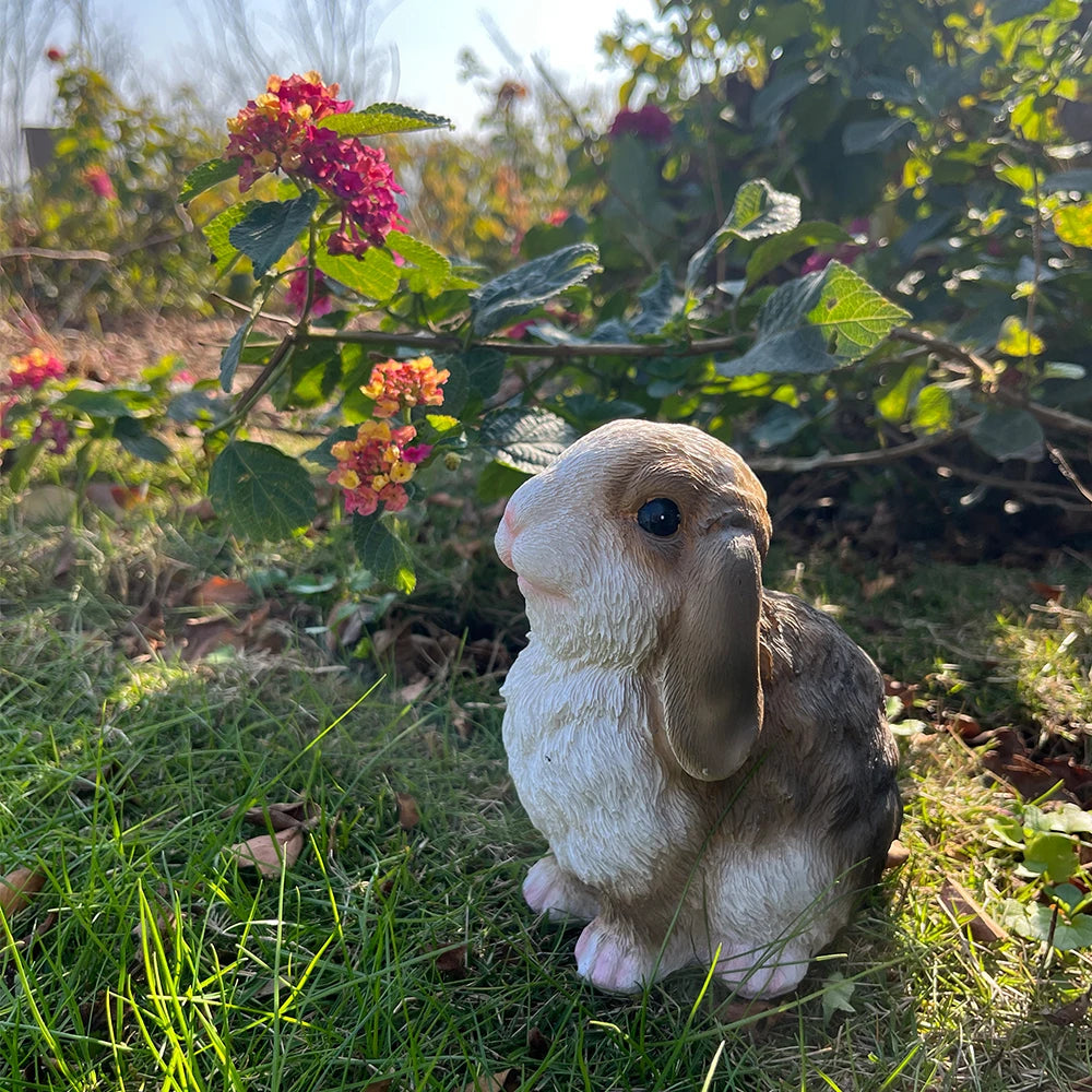 Bunny Garden Statue for Home Decor