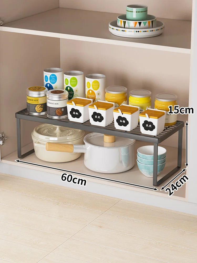Multi-Layer Kitchen Countertop Storage Rack