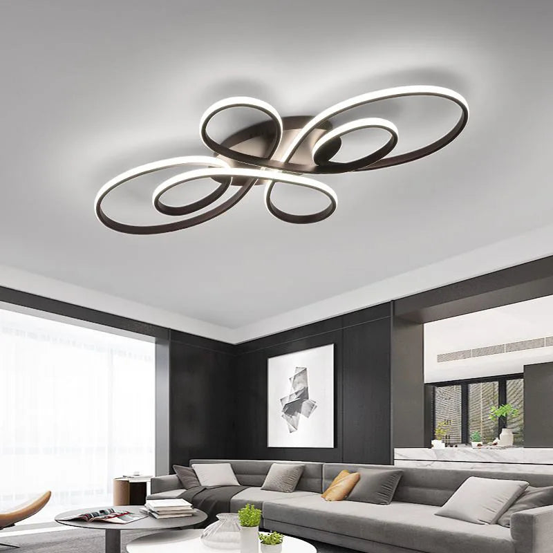 Remote Dimmable Chandelier for Living Room & Bedroom