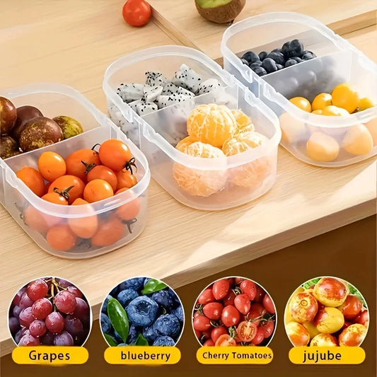 Dual Compartment Food Storage Container