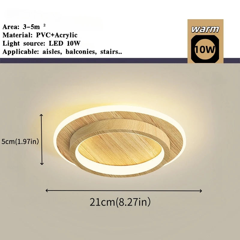 Modern Japanese LED Ceiling Light