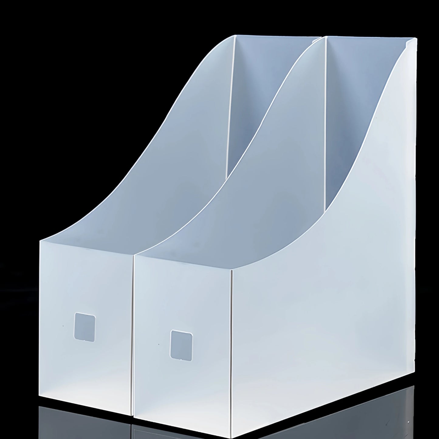Plastic Book Organizer Storage Rack