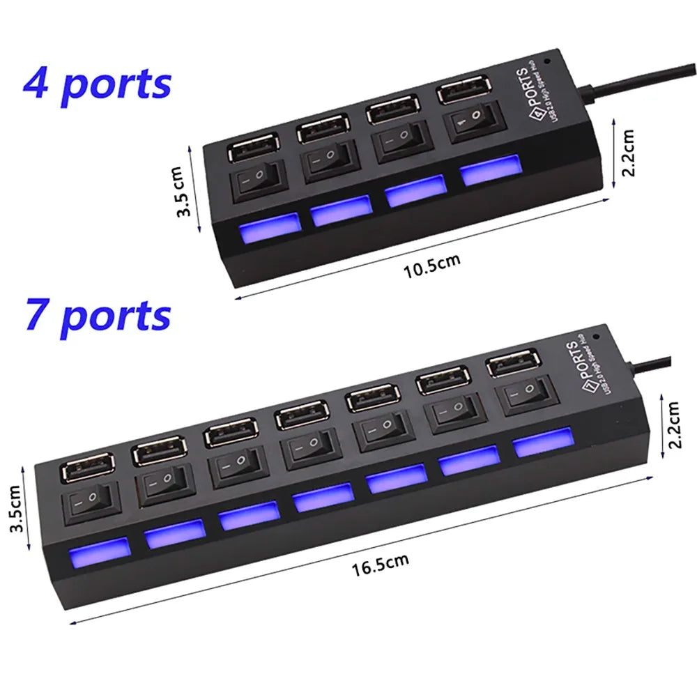 USB 2.0 Multi-Port Hub