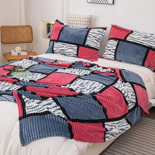 Soft Lightweight Throw for Home & Travel