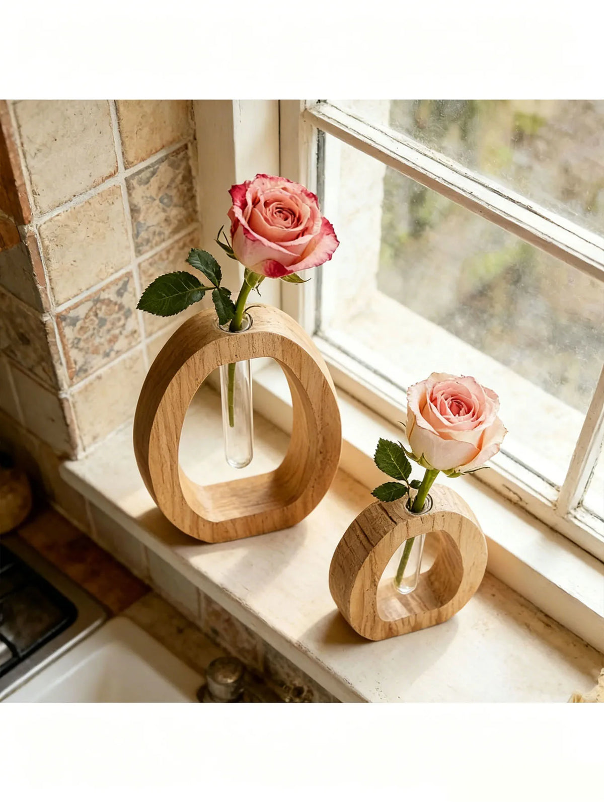 Decorative Desktop Plant Display Stand