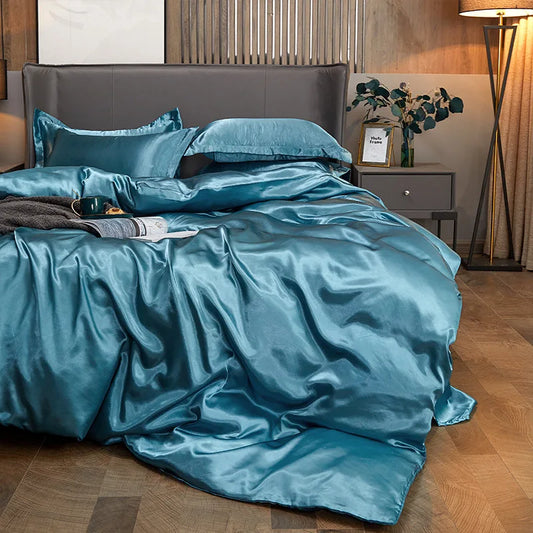 Luxury Jacquard Microfiber Duvet Cover Set