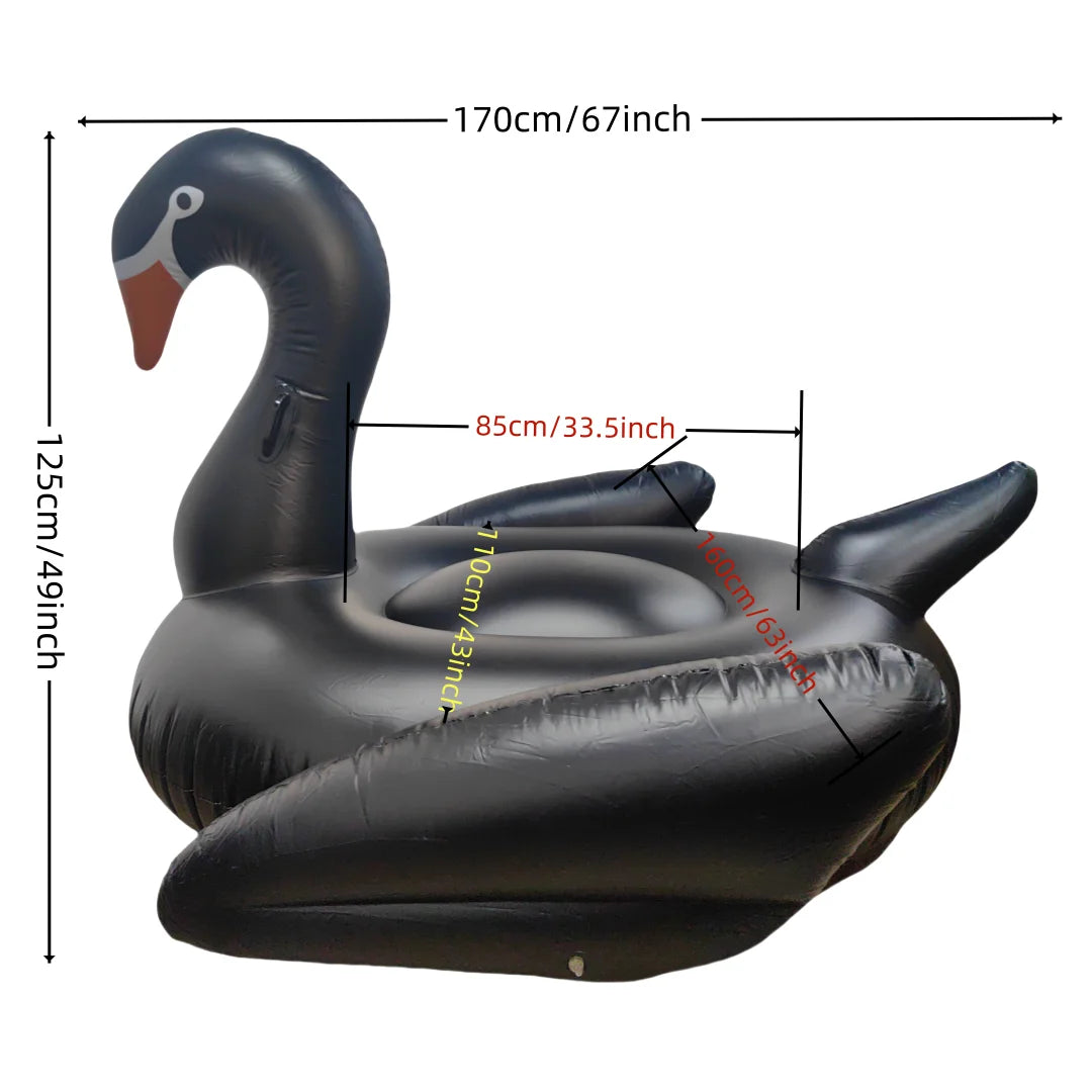Giant Inflatable Swan Pool Float