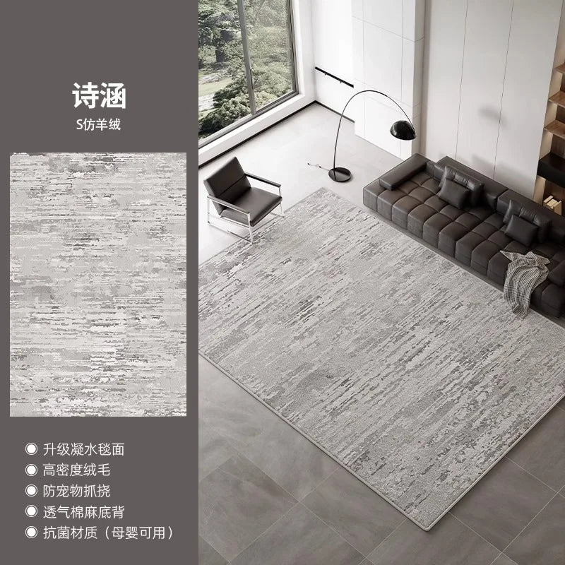 Modern Scandi Non-Slip Rug for Home