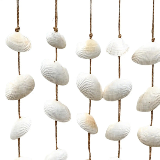 Boho Seashell Wall Hanging – Beach Home Décor