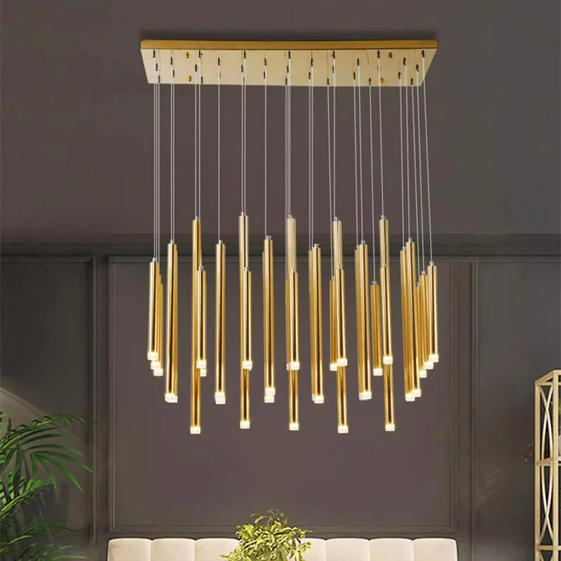 Art Deco LED Pendant Chandelier