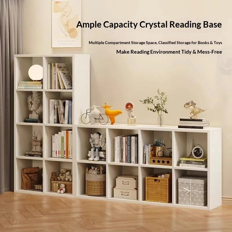 Multi-Tier Wooden Bookcase