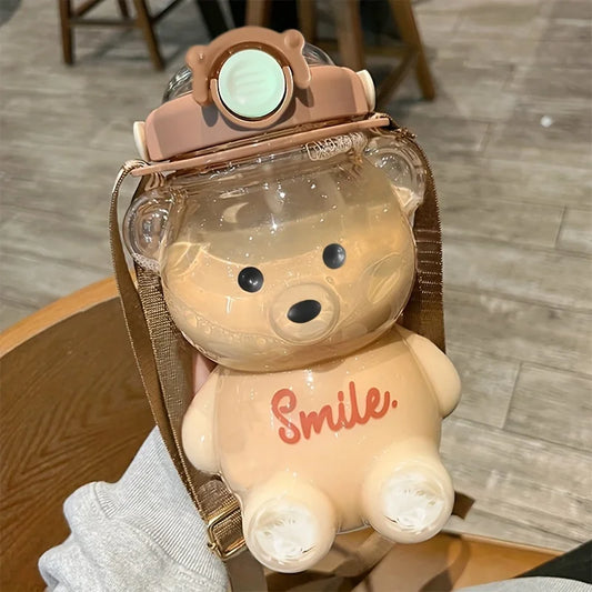 Bear Tumbler Water Bottle