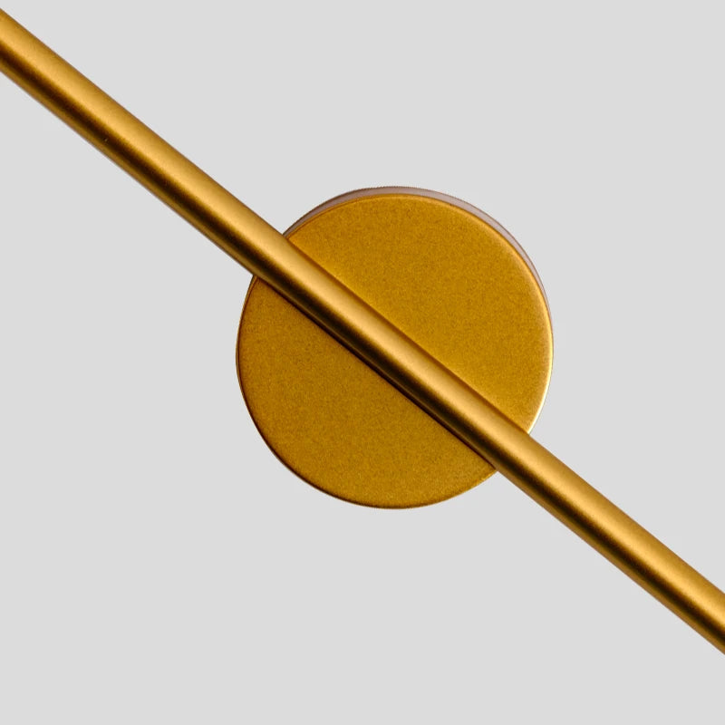Modern Gold & Black LED Wall Sconce