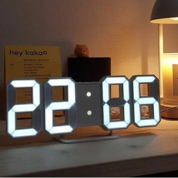 Modern LED Digital Wall & Desk Clock