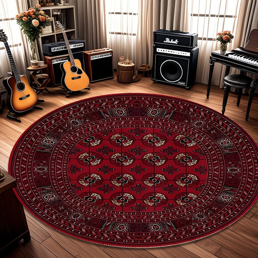 Modern Persian Round Non-Slip Area Rug