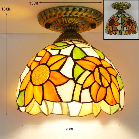Glass Ceiling Light
