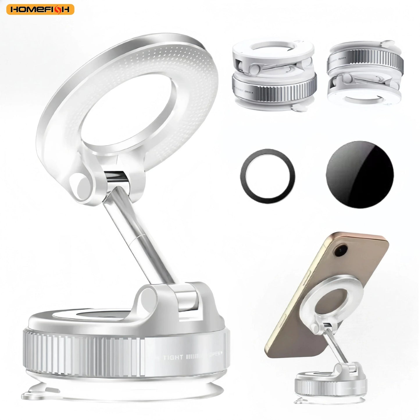 HOMEFISH Magnetic Phone Holder