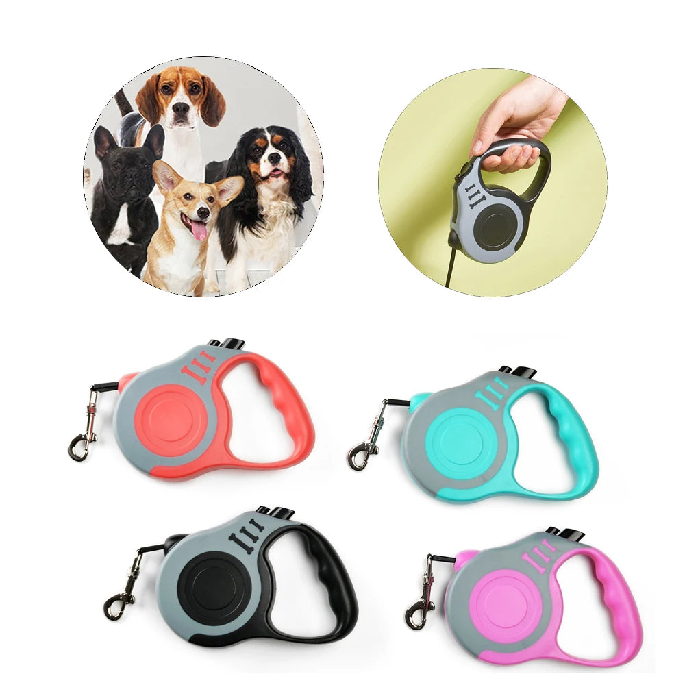 Retractable Dog Leash 3M/5M