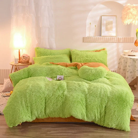 Luxury Plush Duvet Cover Set