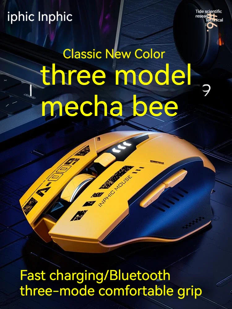 Inphic A9 Wireless Bluetooth Gaming Mouse
