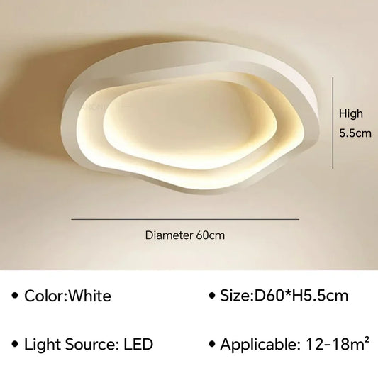 Modern LED Flush Mount Ceiling Chandelier