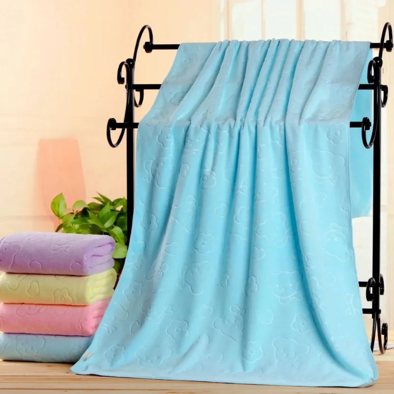Ultra-Soft Quick-Dry Bath & Face Towel