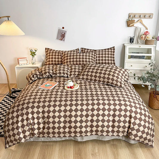 4-Piece Brushed Microfiber Bedding Set