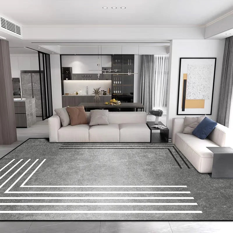 Modern Non-Slip Flannel Rug