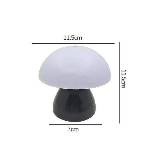 Rechargeable Mushroom LED Touch Night Light