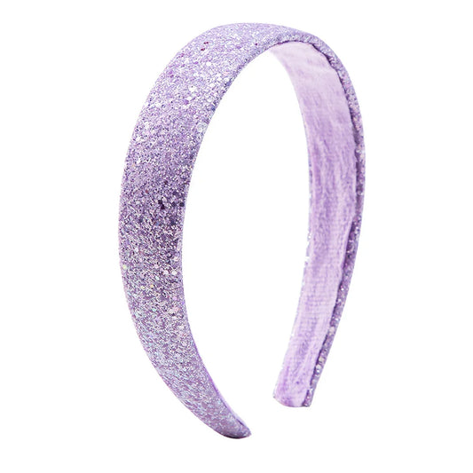 Princess Glitter Wide Headband