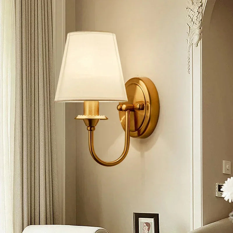 Copper LED Wall Lamp