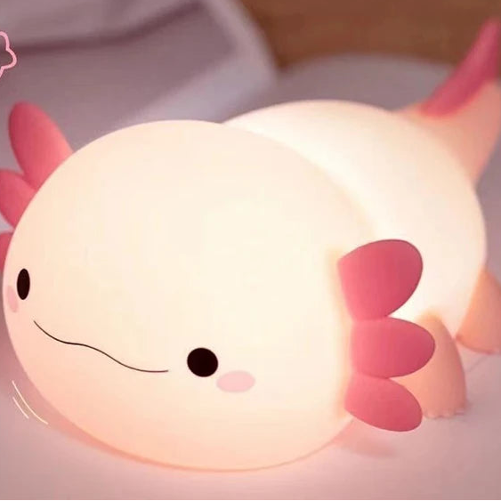 Axolotl Silicone Night Light Lamp