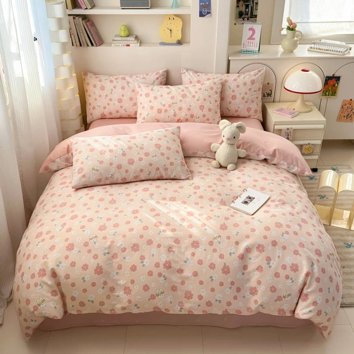 100% Cotton Cartoon Duvet Cover Set