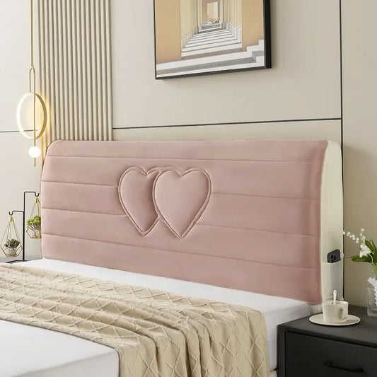 All-Inclusive Velvet Headboard Cover