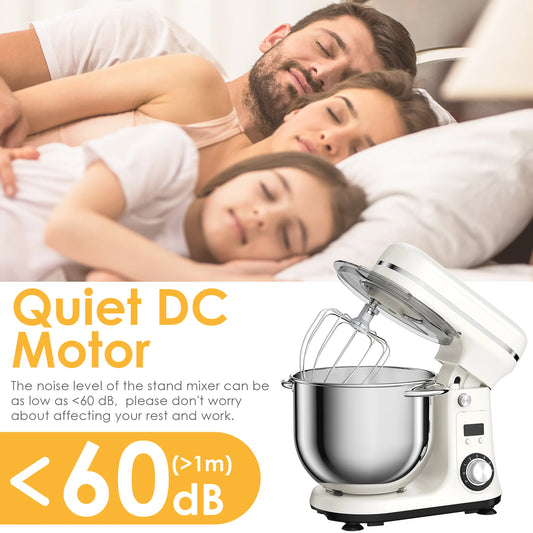 Stand Mixer 1200W with 6-Speed Control