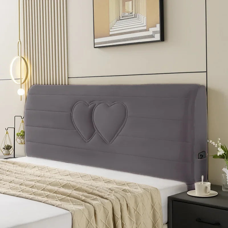 All-Inclusive Velvet Headboard Cover