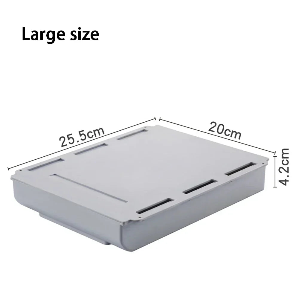 Hidden Under Desk Drawer Organizer