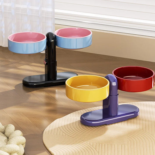Adjustable Raised Pet Bowl