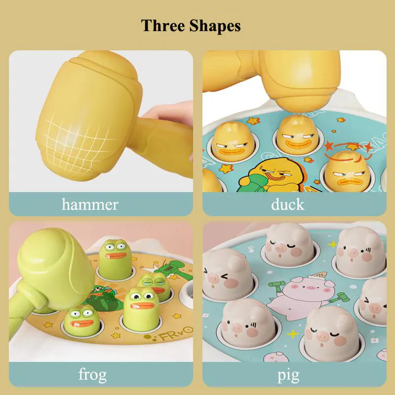 Duck Frog Pig Learning Game