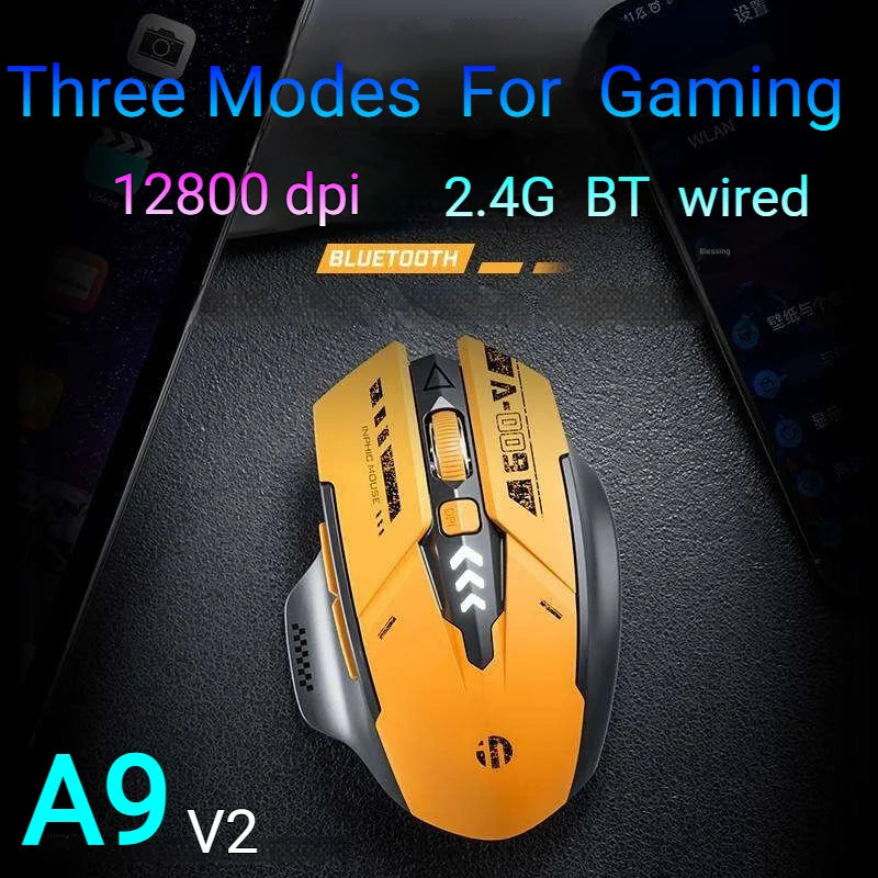 Inphic A9 Wireless Bluetooth Gaming Mouse