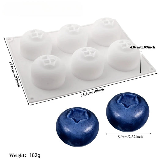 3D Mango Silicone Cake Mold