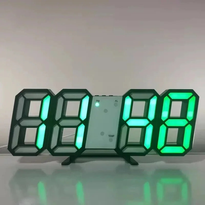Modern LED Digital Wall & Desk Clock