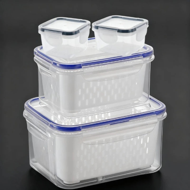 6-Piece Sealed Food Storage Container Set