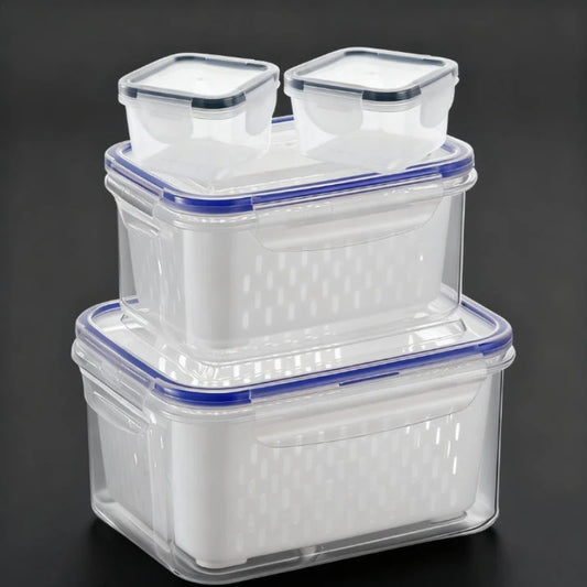 6-Piece Sealed Food Storage Container Set