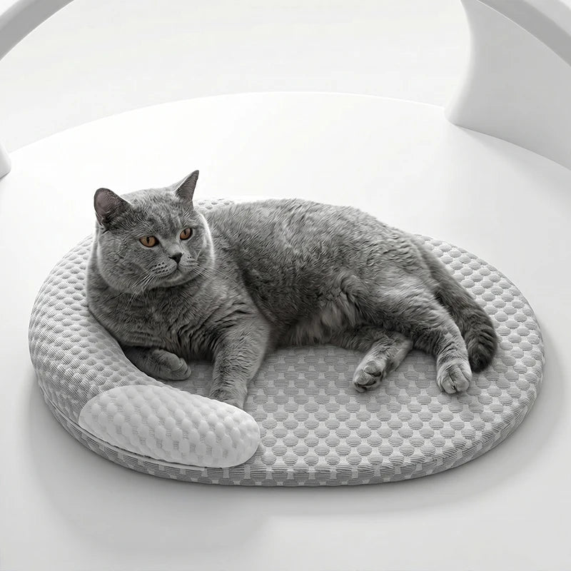 Cooling Ice Silk Pet Bed