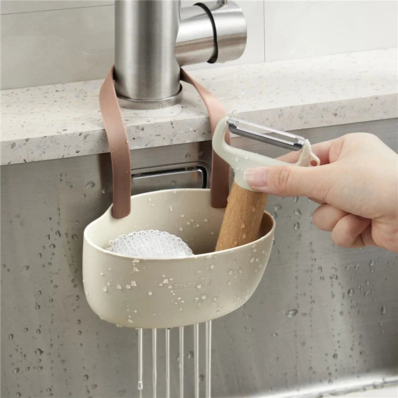 Faucet Hanging Sponge & Soap Holder