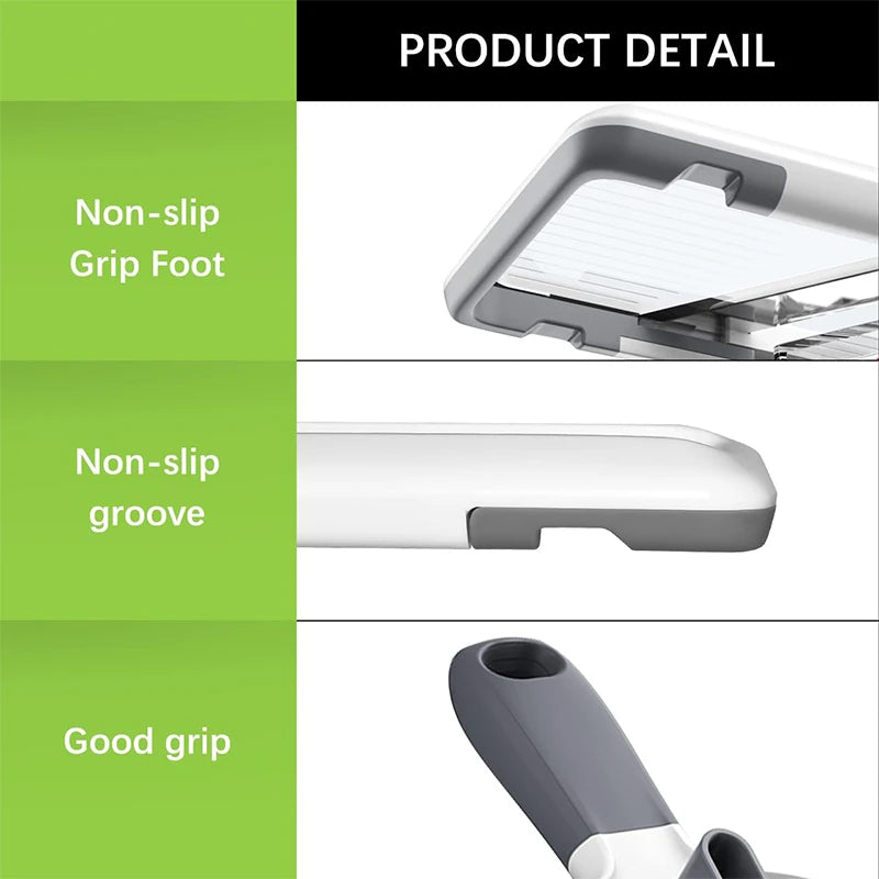 Stainless Steel Vegetable Chopper & Grater