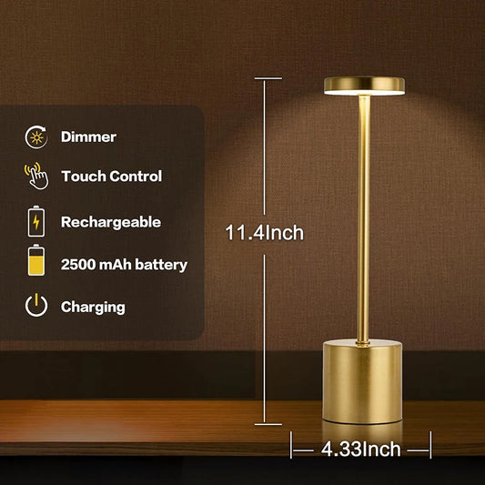 USB Rechargeable LED Table Lamp