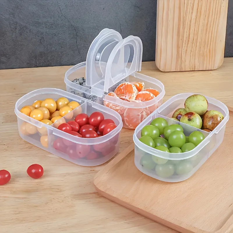 Dual Compartment Food Storage Container