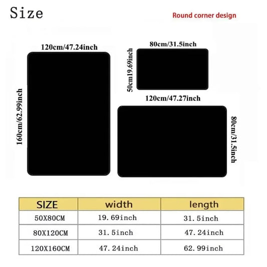 Marble Non-Slip Area Rug